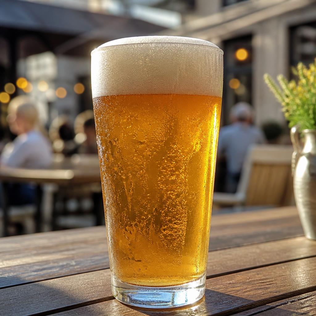Fadøl i glas